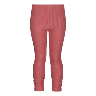 Metsola ribbed leggings, Raspberry