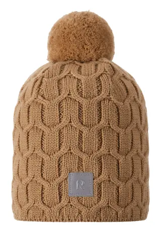 Reima beanie Nyksund, Peanut Brown