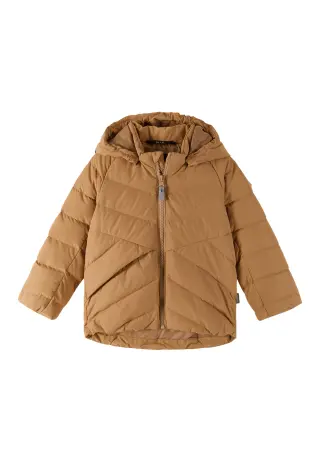 Reima toddlers' down jacket Kupponen, Peanut Brown