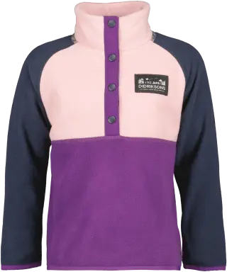 Didriksons Monte Half Button fleecepaita, Royal Purple