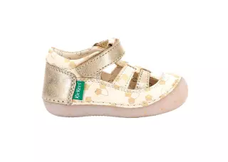 Kickers Sushy sandals, Foil Cherry