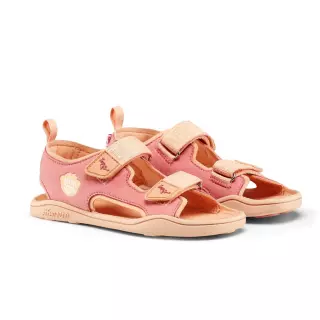 Affenzahn Airy Microfibre sandals,  Flamingo