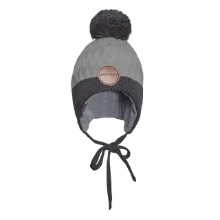 Jonathan Baby knitted beanie, GREY