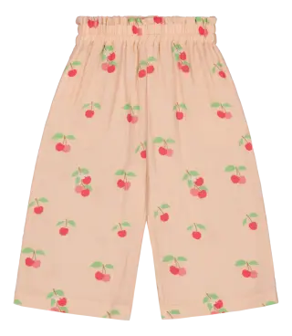 Metsola Sweet Cherries muslin culottes