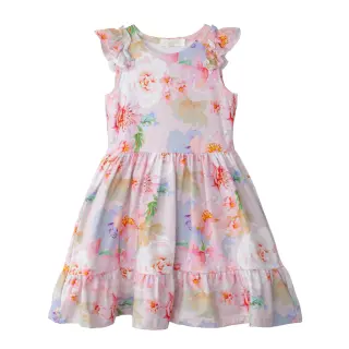 Mingnelin tricot dress, Lovely Bloom