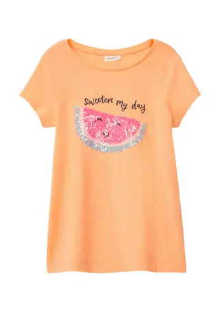 s.Oliver t-paita, Light neon orange