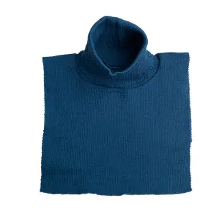 Jonathan merino wool neckwarmer, blue