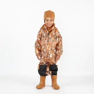 Jonathan rain overall with fleece lining
