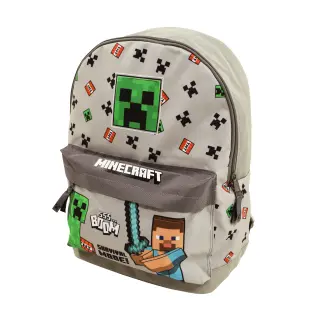 Minecraft reppu, harmaa, OS