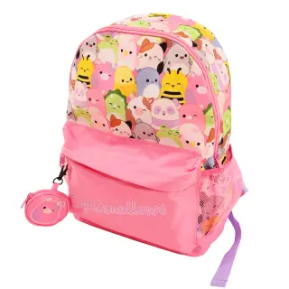 Squishmallows reppu, pinkki, OS