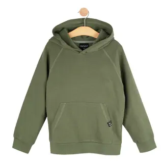Motion's college hoodie, green