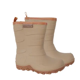 Jonathan rain boots with lining, brown