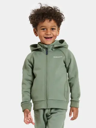 Didriksons fleece jacket Siljan, Light Moss