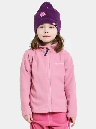 Didriksons Monte Full Zip, Light Heather Pink