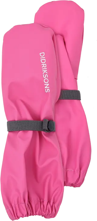 Didriksons Glove vuorittomat saderukkaset, Sweet Pink