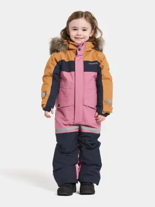 Didriksons Bjärven Coverall, Heather Pink