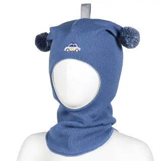 Kivat balaclava Police Car, Sky Blue