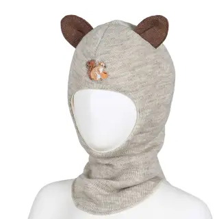 KIVAT Squirrel wool balaclava