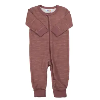 Joha wool-bamboo jumpsuit, Dark Rose