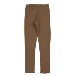 Joha merino wool leggings, Warm Brown