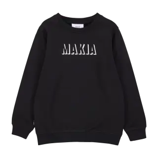 Makia sweatshirt Umbra, Black