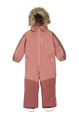 Viking Expower Insulated Playsuit, Dark Pink