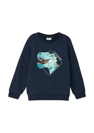 s.Oliver T-Rex sweatshirt, Blue