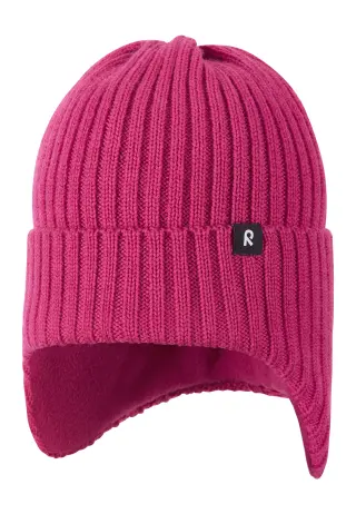 Reima Wool Beanie Mystinen, Rosy Berry