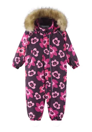 ReimaTec Waterproof Snowsuit Lappi, Deep Purple