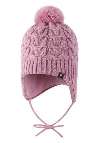 Reima beanie Paljakka, Grey Pink