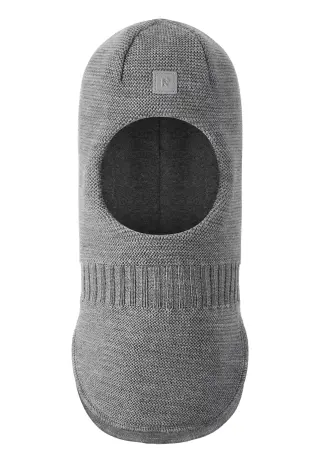 Reima wool balaclava Starrie, Melange Grey