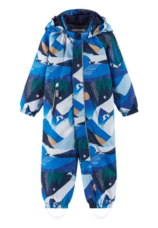 ReimaTec Toddlers' winter overall Puhuri, Twilight Blue