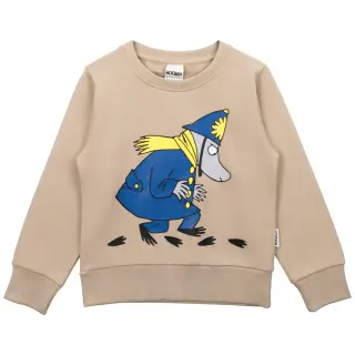 Moomin Vigorous Sweatshirt Beige