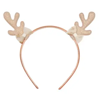 Rockahula Golden Reindeer headband
