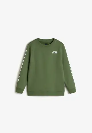 VANS EXPOSITION CHECK II Crew Sweatshirt, Pine Forest