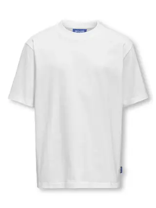 Only & Sons Fred T-shirt, White
