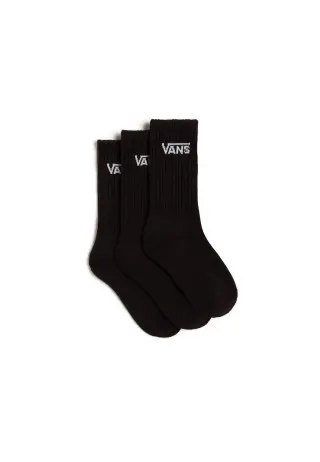VANS Pitkävartiset classic crew sukat 3-pack, musta