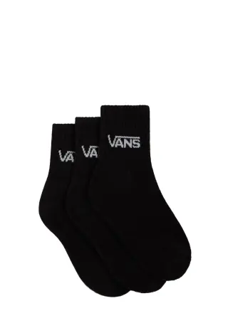 VANS Classic crew sukat 3-pack, musta