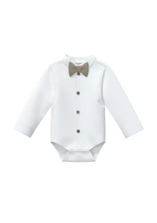 s.Oliver Baby body rusetilla, valkoinen