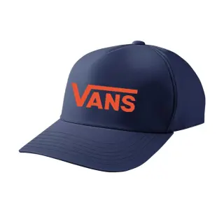 VANS Drop V Logo Snapback cap, Deep indigo