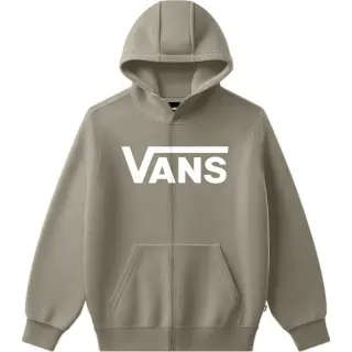 VANS Classic II Fullzip hoodie, Warm Taupe