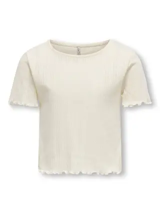 Only Girls Carlotta T-paita, Cloud Dancer