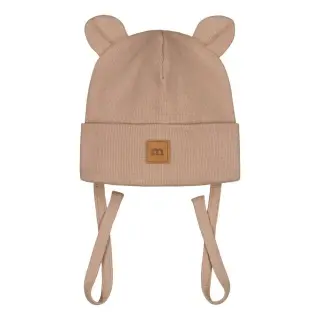 Metsola Rib Bear Beanie pipo, Nougat