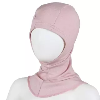 KIVAT silkkivilla-aluskypärämyssy, Puuteriroosa