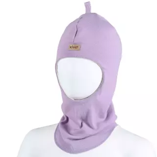 KIVAT puuvillainen peruskypärämyssy, Laventeli