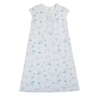 Joha nightgown, Flamingo