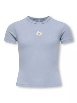 Only Girls Elva T-paita, Cashmere Blue