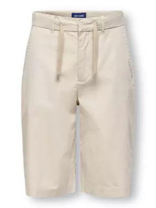Only & Sons Loc shorts, Silver Lining