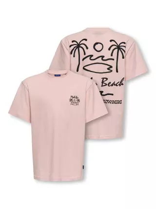 Only & Sons Milo T-shirt, Veiled Pink