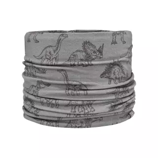Maximo tube scarf dinos, Grey